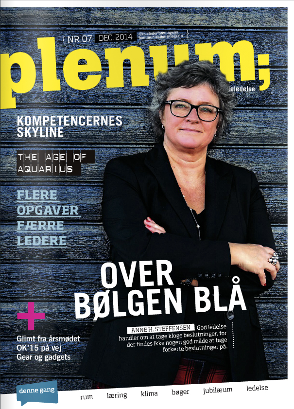 Anne H. Steffensen, direktør for Danmarks Rederiforening : Magasinet Plenum : Lars H. Laursen 